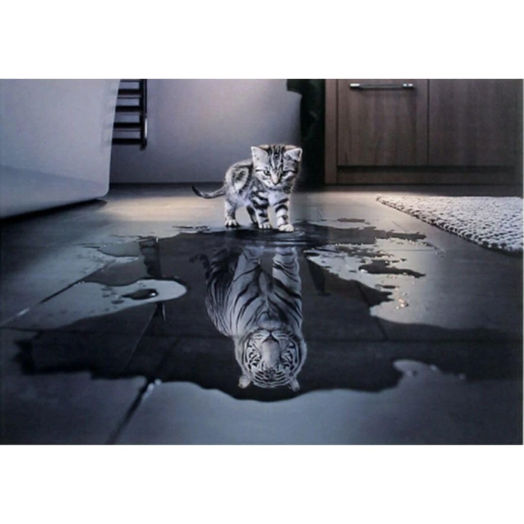 ジグソーパズル完成品　猫 楽天市場】3D ジグソーパズル 【水玉で遊ぶ猫】500ピース LisaParker